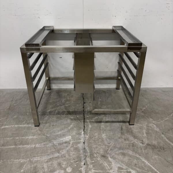 RVS Steamer Onderstel met regaal 9 x 1/1 GN  89 x 82 x 90 cm Horeca