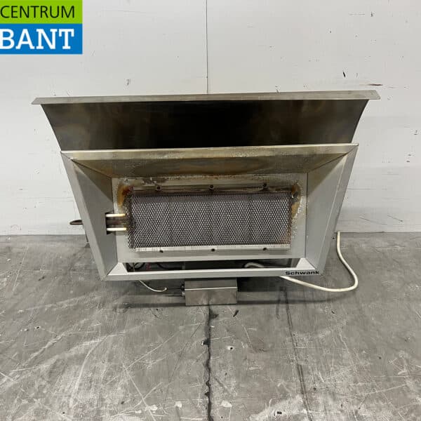 RVS Schwank Terrasheater Heater met elektronische ontsteking 230V Horeca