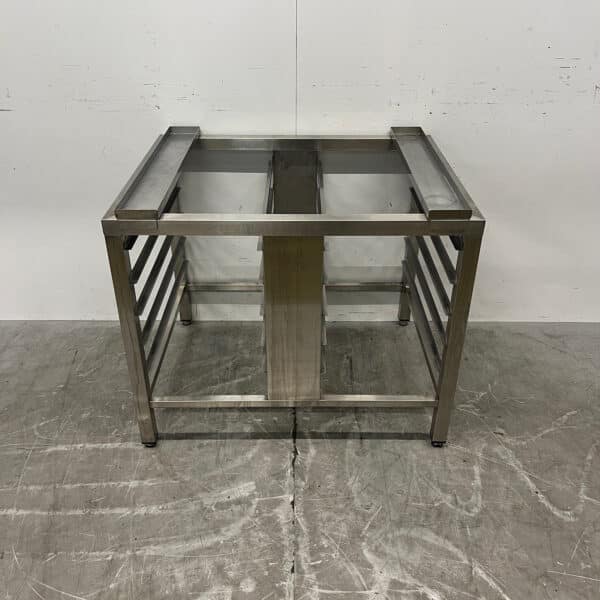 RVS Onderstel met regaal 10 x 1/1 GN 90 x 70 x 73,5 cm Horeca