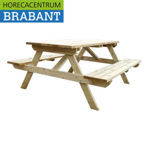 Rowlinson houten picknicktafel Terrastafel 150 cm Horeca