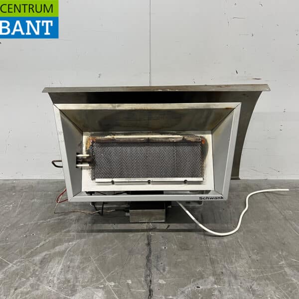 RVS Schwank Terrasheater Heater met elektronische ontsteking 230V Horeca