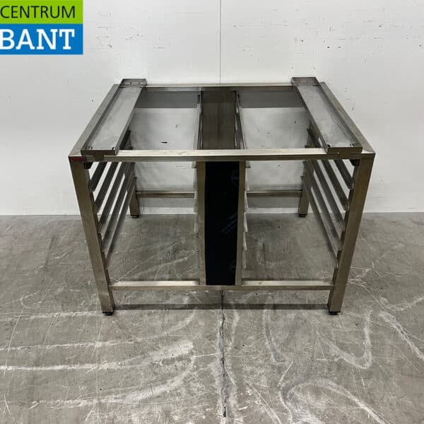RVS Novameta Onderstel met regaal 12 x 1/1 GN 90 x 70 x 67,5 cm Horeca