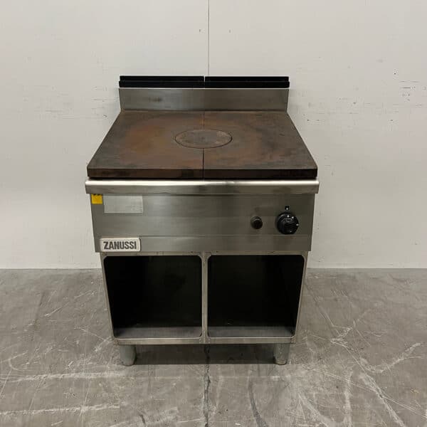 RVS Zanussi Doorkookplaat Kookplaat 70 cm GAS Horeca