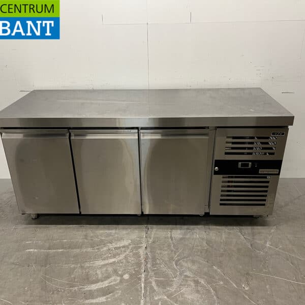 RVS Koelwerkbank 3 Deuren 179,5 cm 230V Horeca