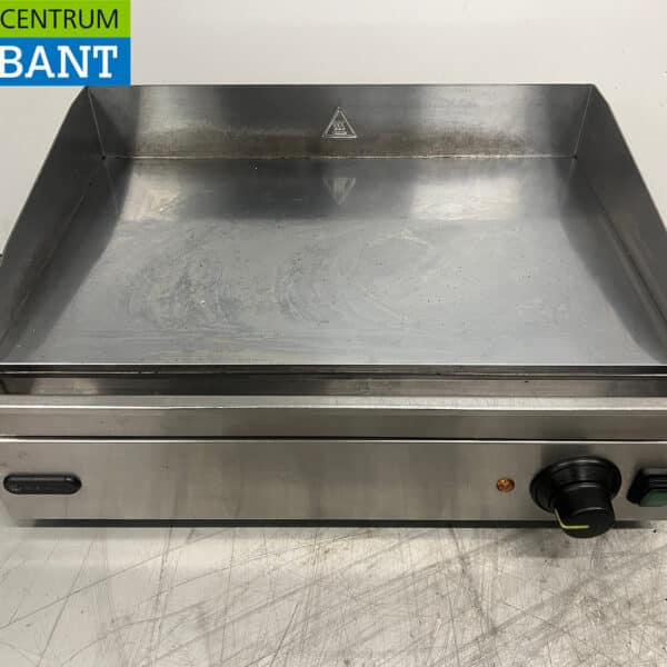RVS Hendi Spiegel Bakplaat Grillplaat 55 cm 230V Horeca