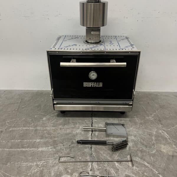 RVS Buffalo HX569 Houtskool Oven Horeca