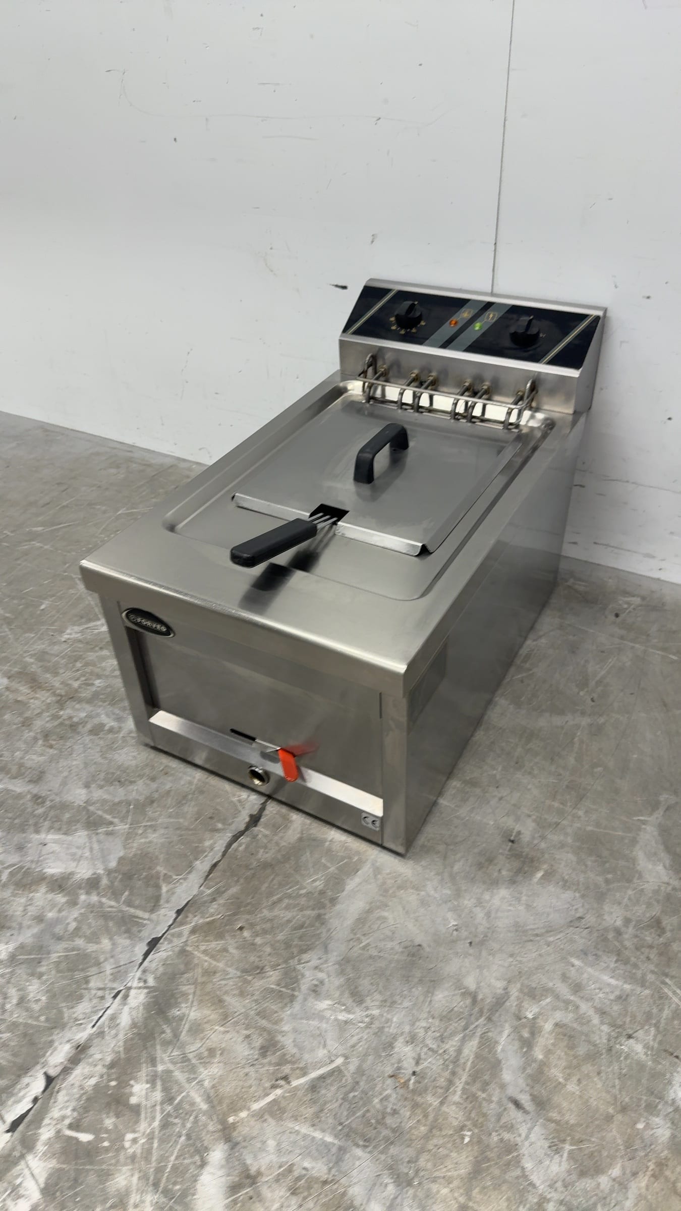 RVS Forved Opzet Friteuse 12 liter 400V Horeca