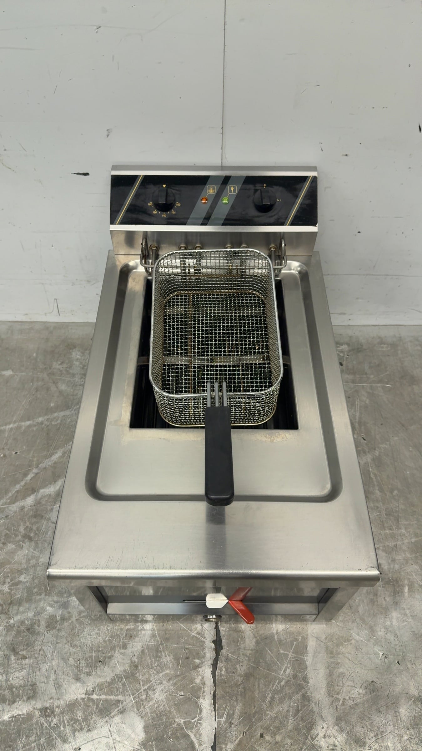 RVS Forved Opzet Friteuse 12 liter 400V Horeca