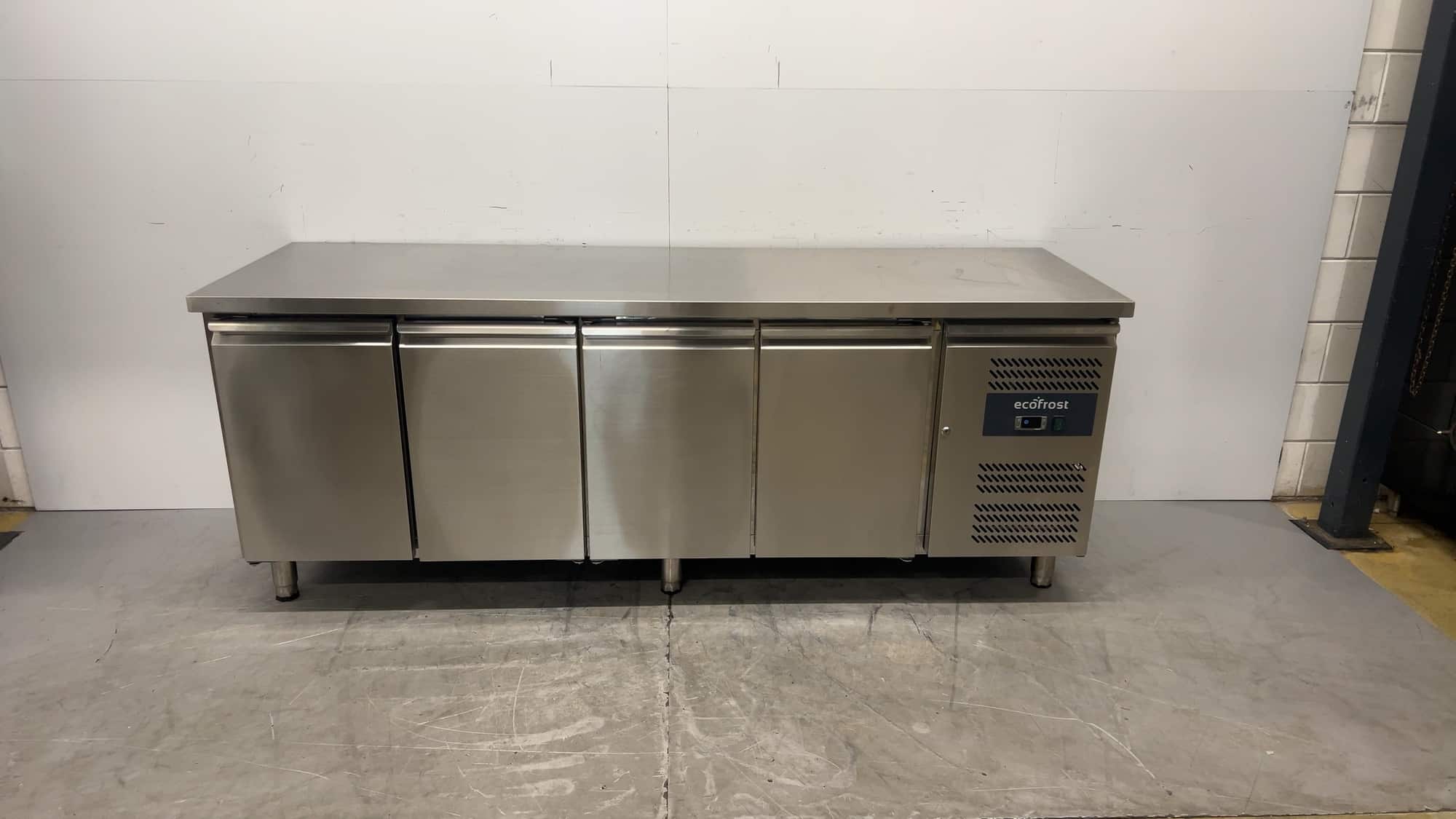 RVS Ecofrost Koelwerkbank 230V 223 x 70 x 84 cm Horeca