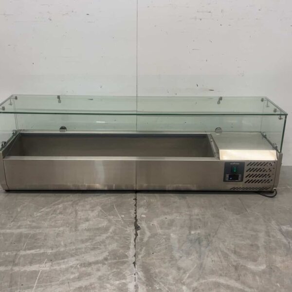 RVS Ecofrost 4750.120 Saladiere 6 x 1/4 GN 0.11kW 230V 140 x 33.5 x 44 cm Horeca