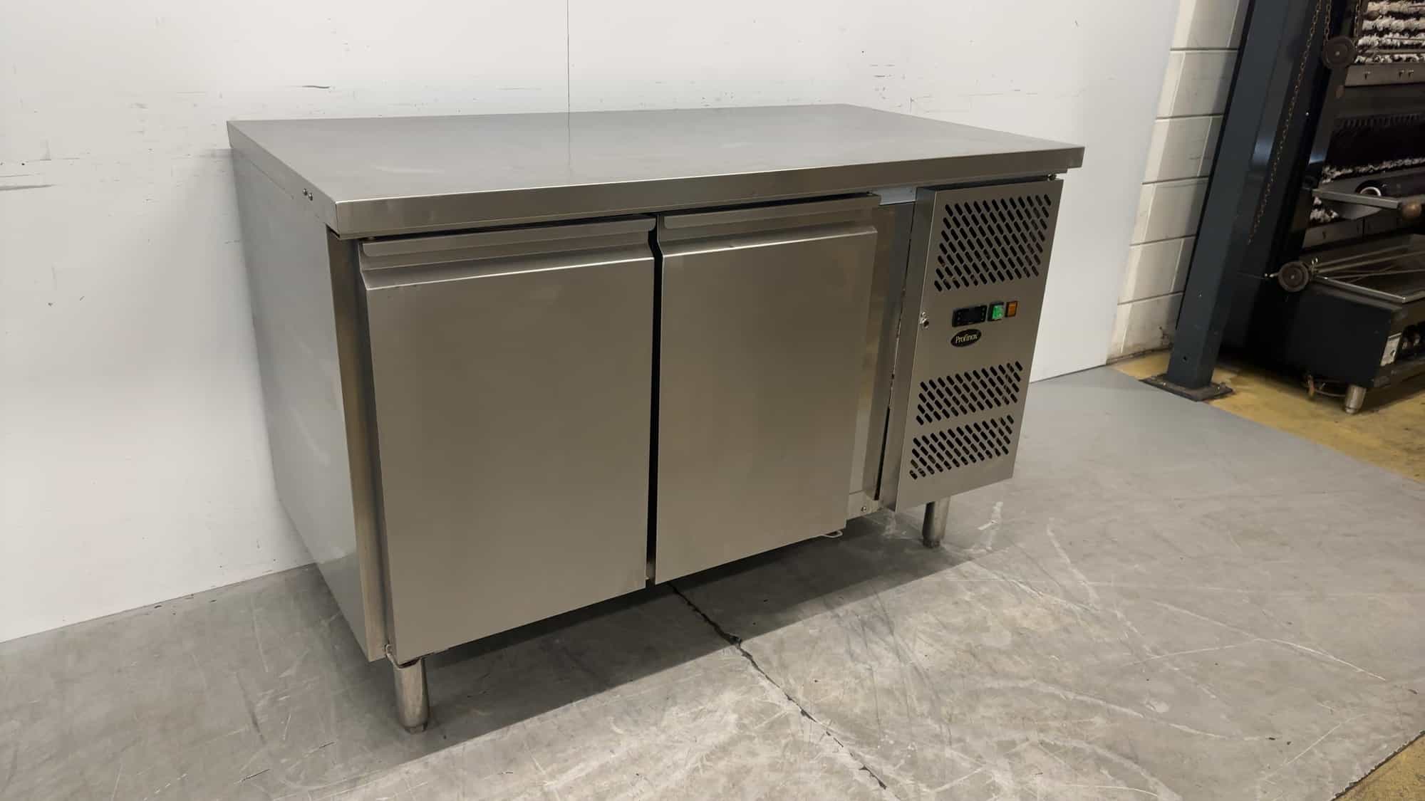 RVS Profinox 60266 Koelwerkbank 248 liter 0.25kW 230V 136 x 70 x 91.5 cm Horeca