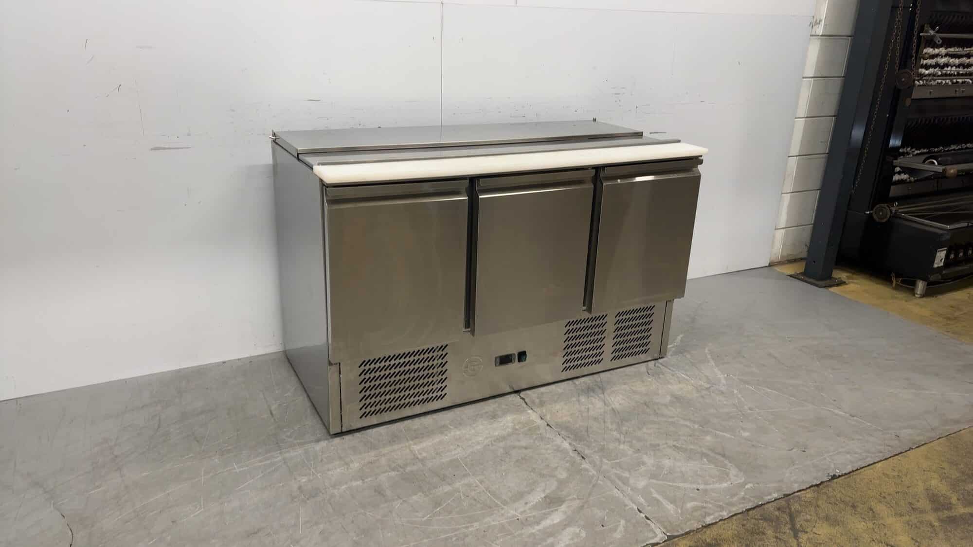 RVS Gram Saladette 240 liter 0.024kW 230V 136 x 70 x 87 cm Horeca