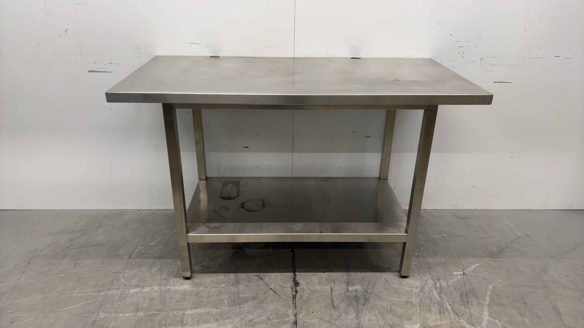 RVS Werktafel 140 x 70 x 90 cm Horeca
