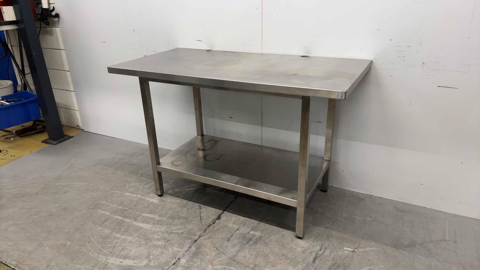 RVS Werktafel 140 x 70 x 90 cm Horeca