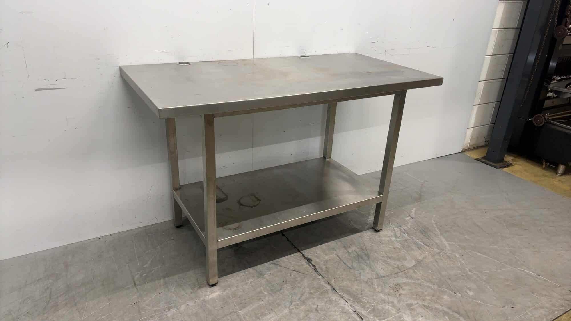 RVS Werktafel 140 x 70 x 90 cm Horeca