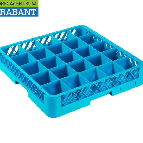 HCB Glazenkorf 25-vaks Waskorf Waskrat 50 x 50 cm Horeca