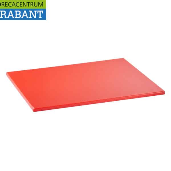 HCB Extra dikke HACCP snijplank Rood 450 x 300 x 20 mm Horeca