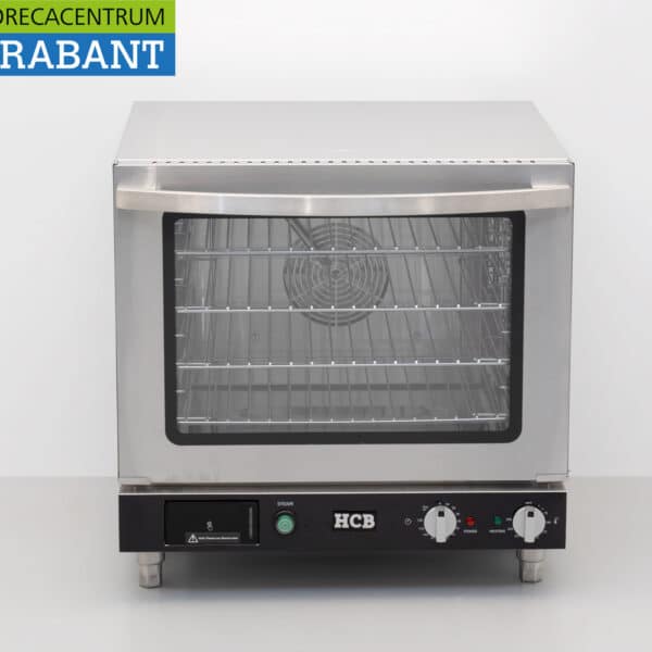 HCB RVS Heteluchtoven Convectieoven met bevochtigingsfunctie 230V Horeca