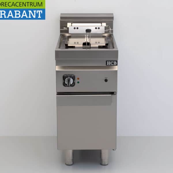 HCB RVS Elektrische enkele friteuse 10 liter 400V Horeca