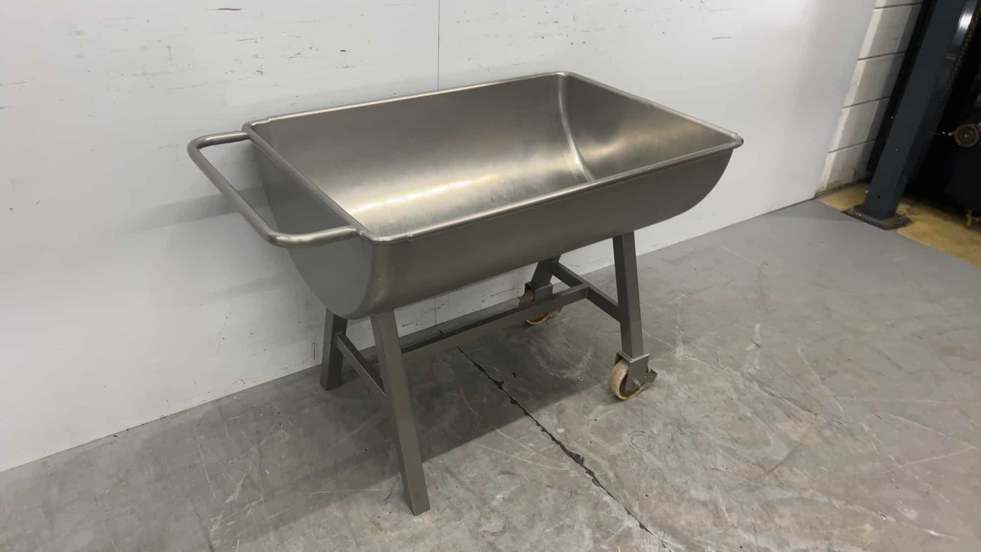 RVS Mengkuip Mengwagen 105.5 x 65 x 74.5 cm Horeca Slagerij