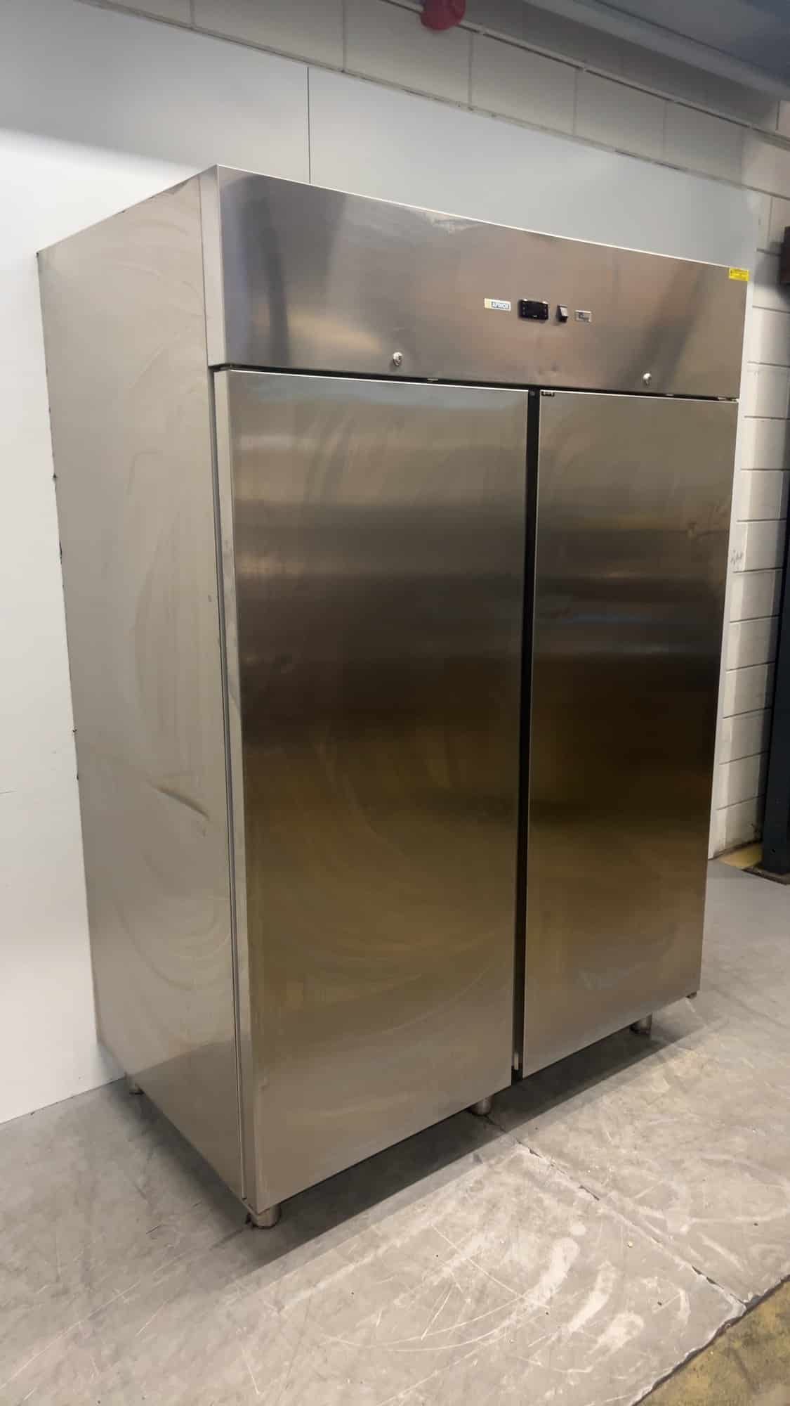 RVS Afinox 14 ARTIC Dubbeldeurs Koelkast 1400 liter 230V Horeca