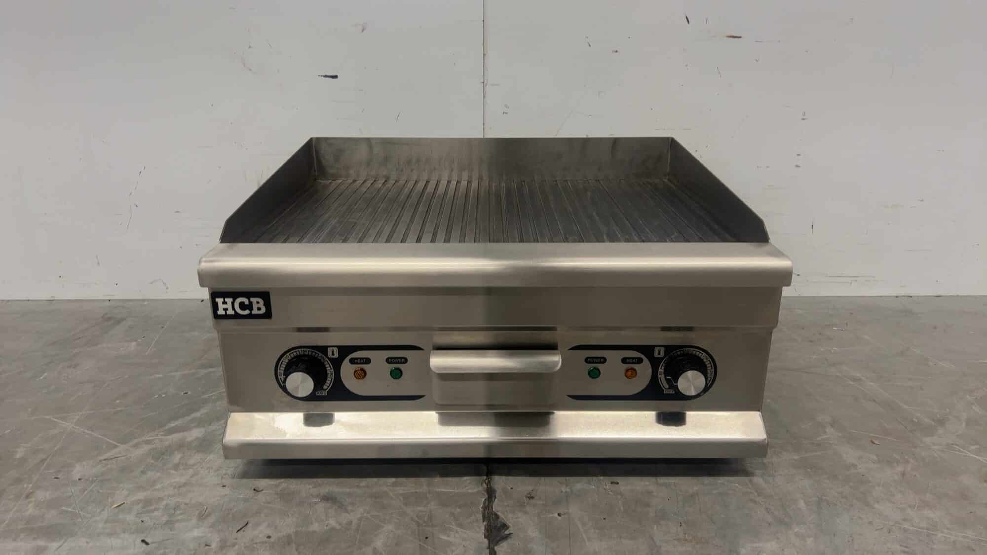 RVS HCB Bakplaat 5 kW 400V 60 x 52 x 31 cm Horeca