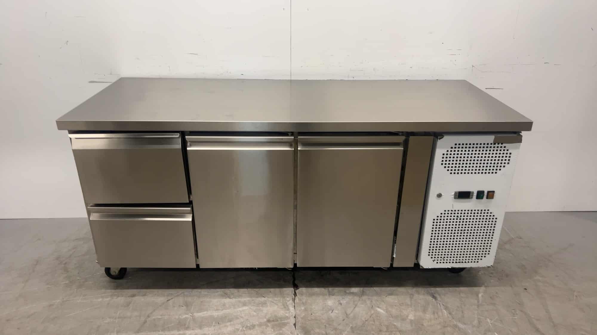 RVS Skyrainbow THP3100TN Koelwerkbank 417 liter 230V 180 x 70 x 84 cm Horeca