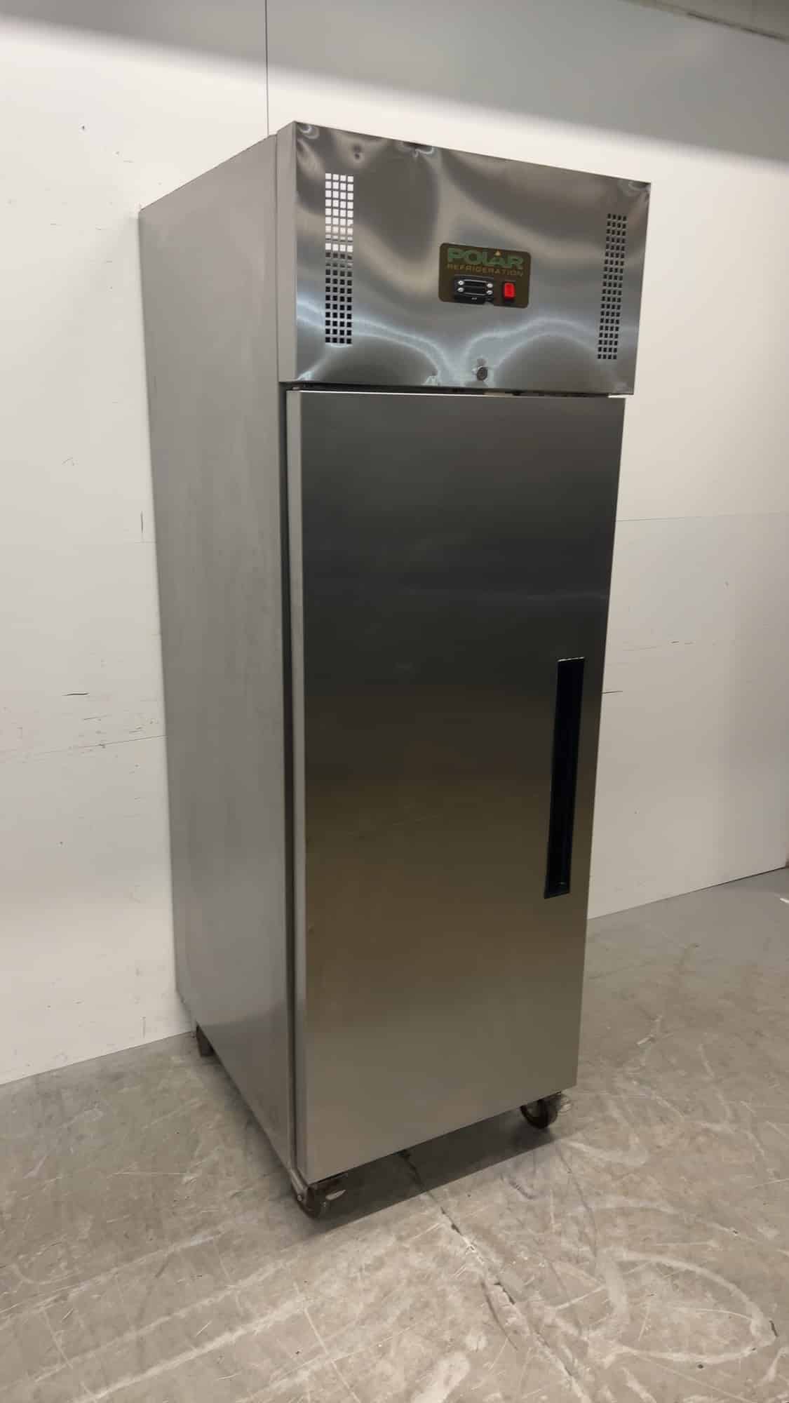 RVS Polar G593 Koelkast 376 liter 230V 68 x 81 x 200 cm Horeca