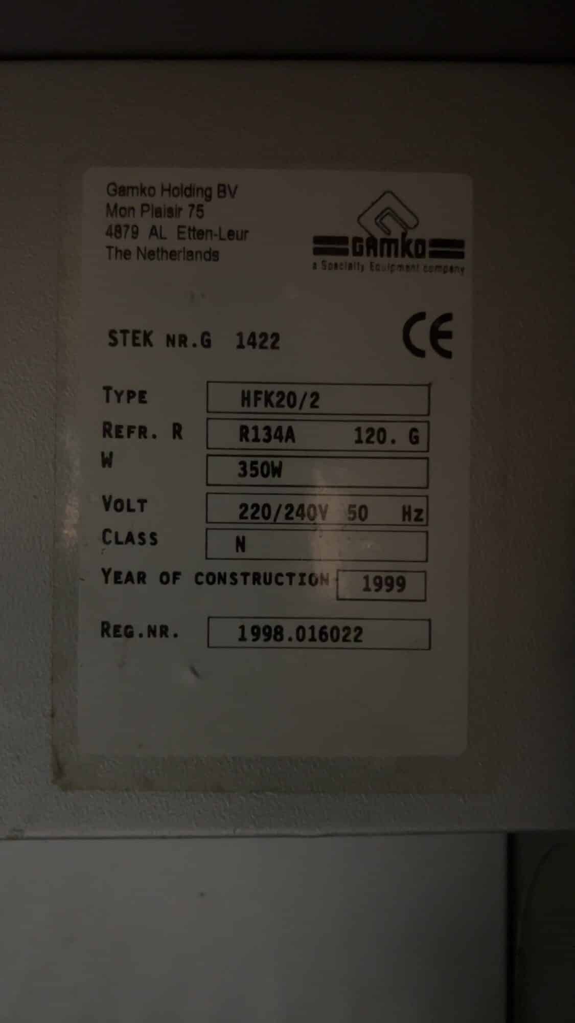 Fustenkoeling 55.5 x 57 x 85 cm Horeca