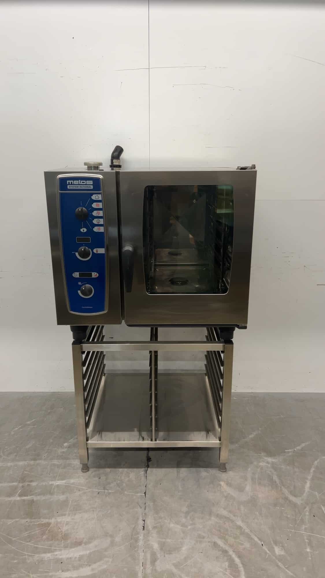 RVS Metos MCM 61 Combisteamer 6 x 1/1 GN 10 kW 85 x 80 x 149 cm 400V Horeca