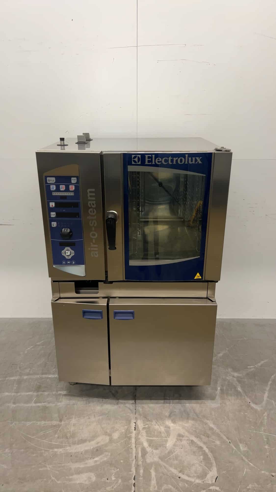 RVS Electrolux air-o-steam Combisteamer 6 x 1/1 GN 10.1 kW 90 x 85 x 145 cm 400V Horeca